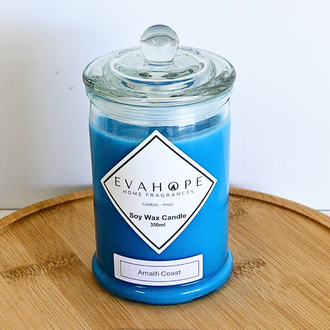 AMALFI COAST (Style) - Fully Scented 350ml Soy Wax candle