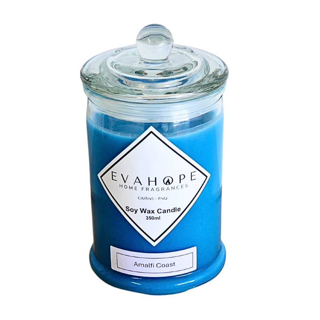 AMALFI COAST (Style) - Fully Scented 350ml Soy Wax candle