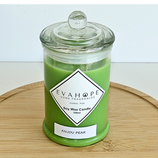 ANJOU PEAR - 350ml Soy Wax Fully Scented Candle