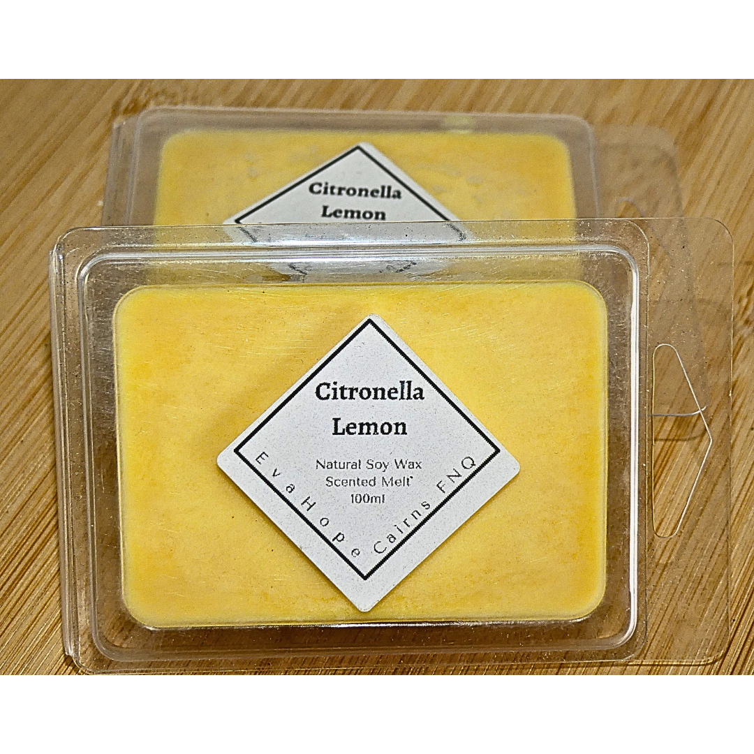 Citronella Lemon 80gm Natural Soy Wax Melts