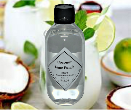 COCONUT LIME PUNCH - 200ml Reed Diffuser Refill