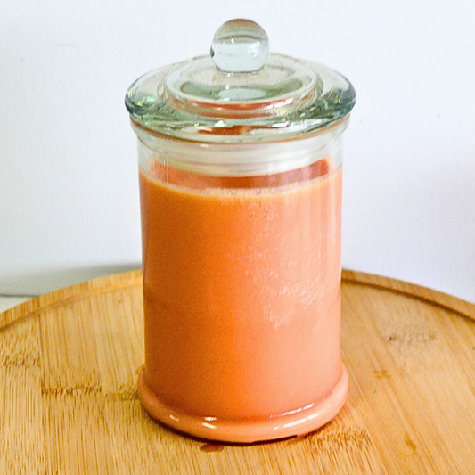 Coconut Mango 350ml Fully Scented, Natural Soy Wax. @ 65 Hr slow burn