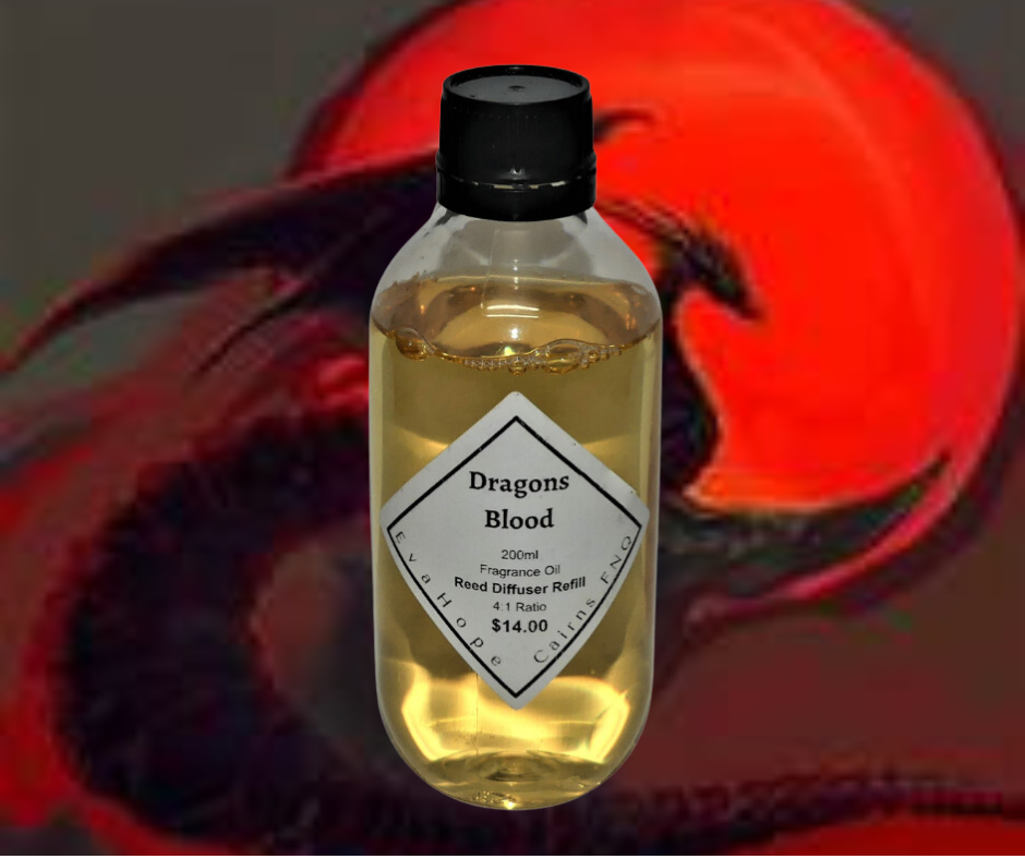 DRAGONS BLOOD - 200ml Reed Diffuser Refill