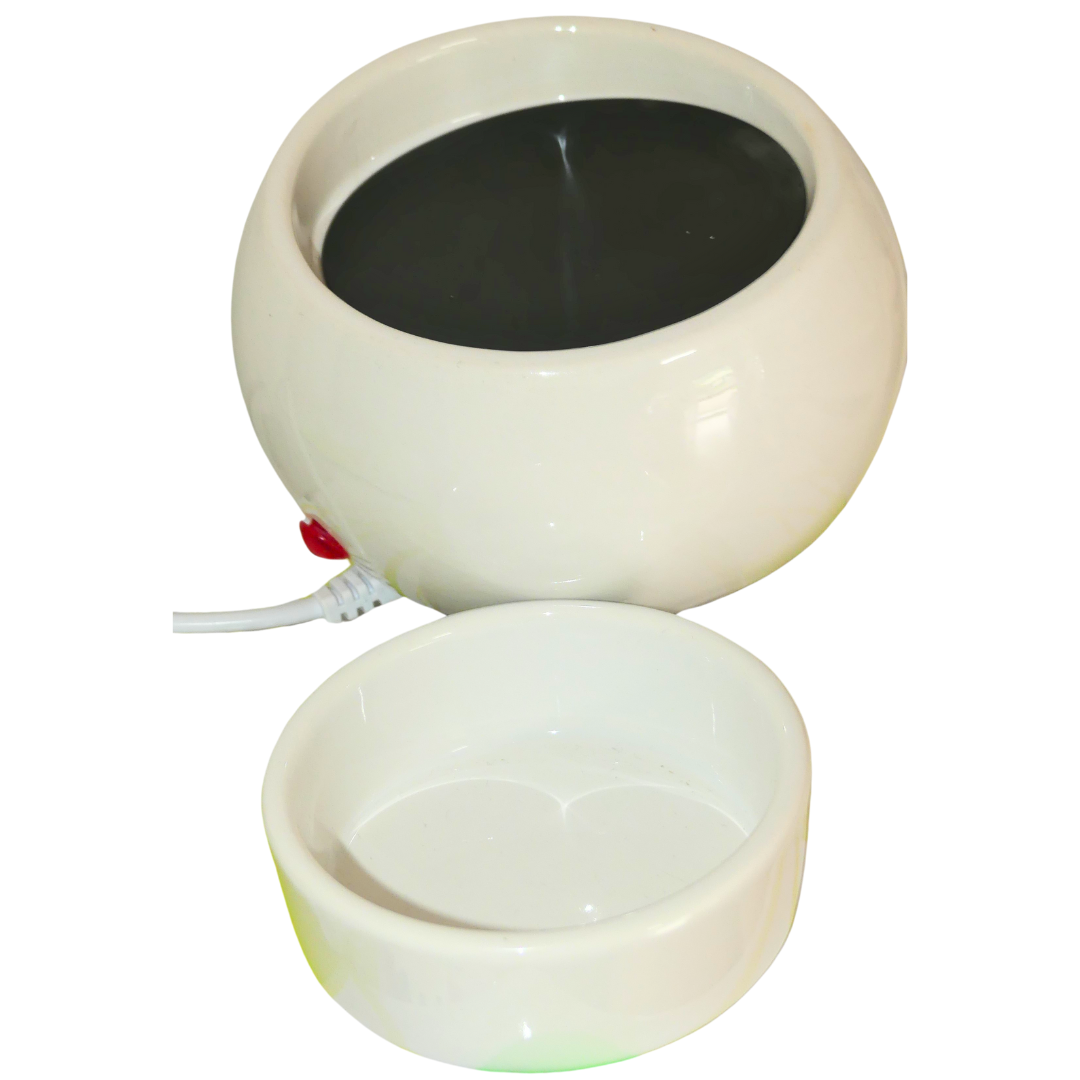 Aroma Glow - Zen White Pot - Heat Pad / Melter 240 volt