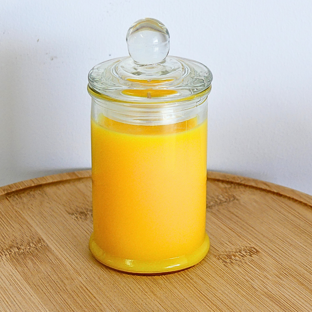 Frangipani 150ml Apothecary Jar Candle. @ 30 Hr slow burn