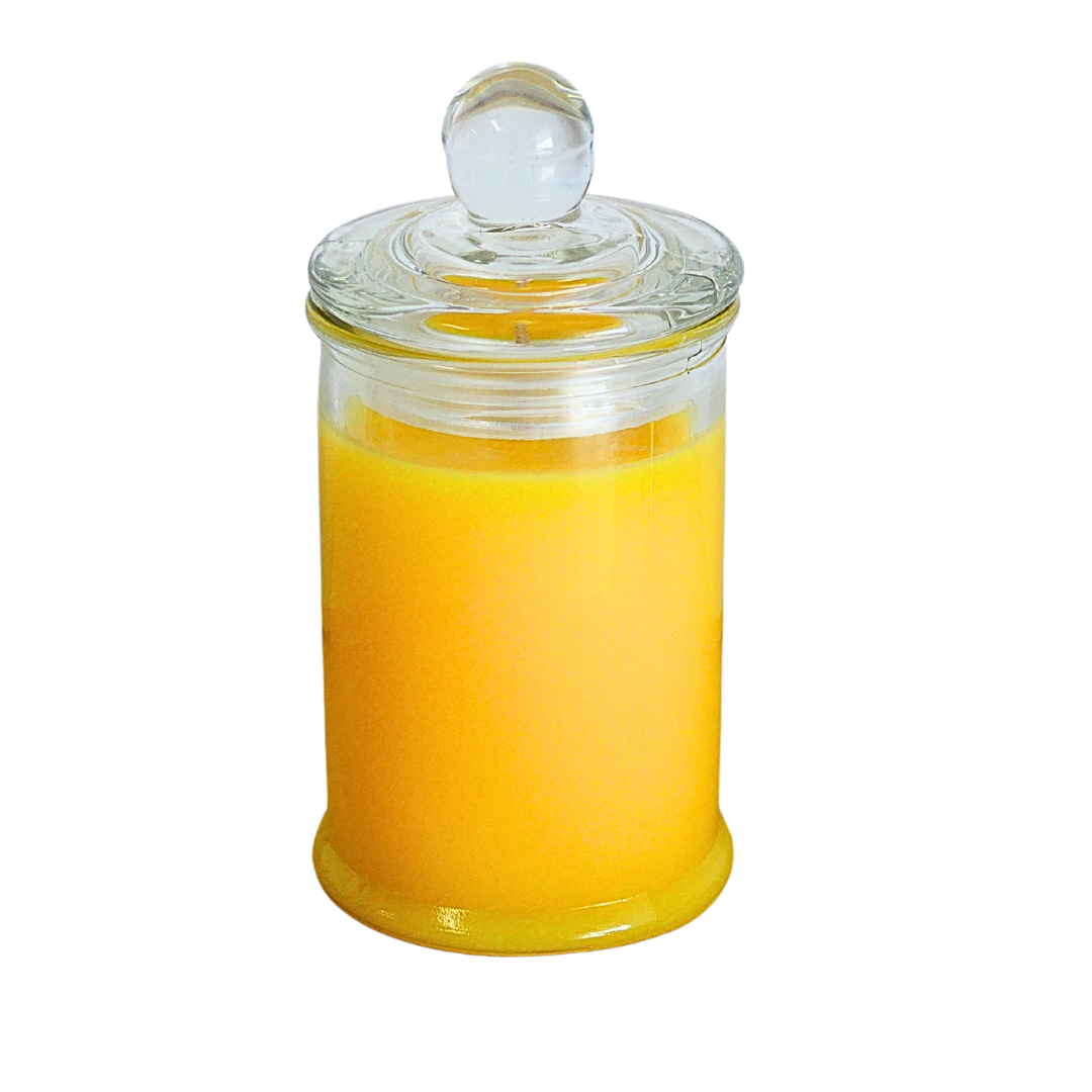 Frangipani 150ml Apothecary Jar Candle. @ 30 Hr slow burn