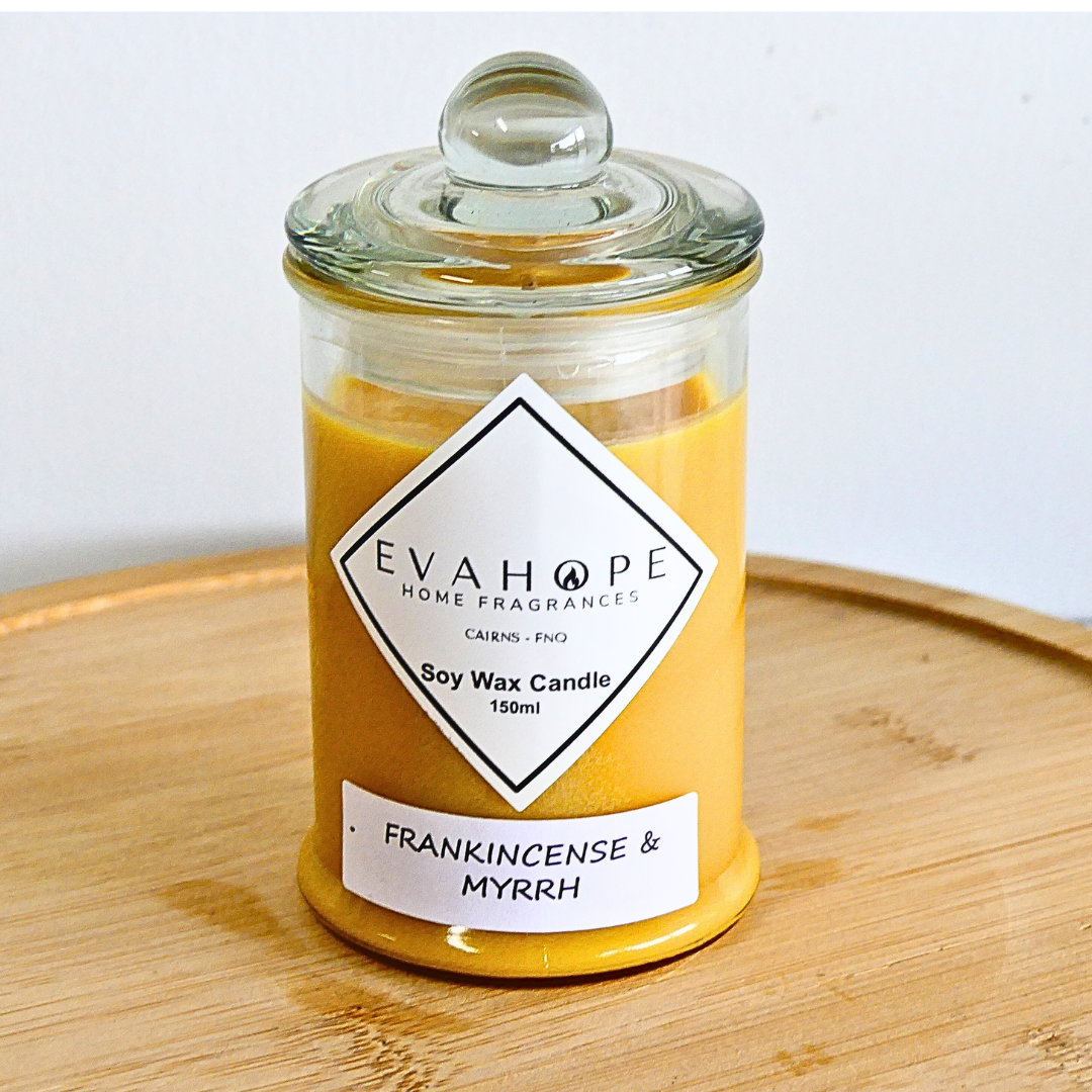 FRANKINCENSE & MYRRH - 150ml Scented Candle