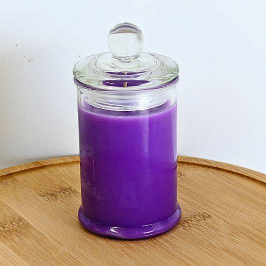 Grape Bubblegum 150ml Fully Scented, Natural Soy Wax. @ 30 hr slow burn