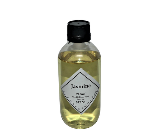 JASMINE - 200ml Reed Diffuser Refill Kit