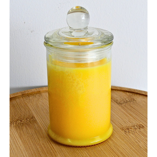 Jasmine 150ml Apothecary Jar Candle. @ 30 hr slow burn