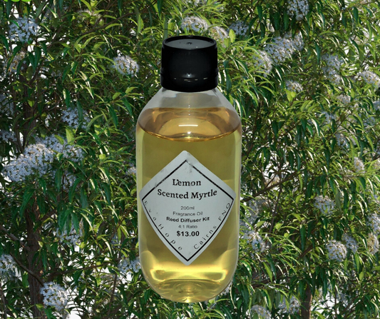 LEMON SCENTED MYRTLE - 200ml Reed Diffuser Refill