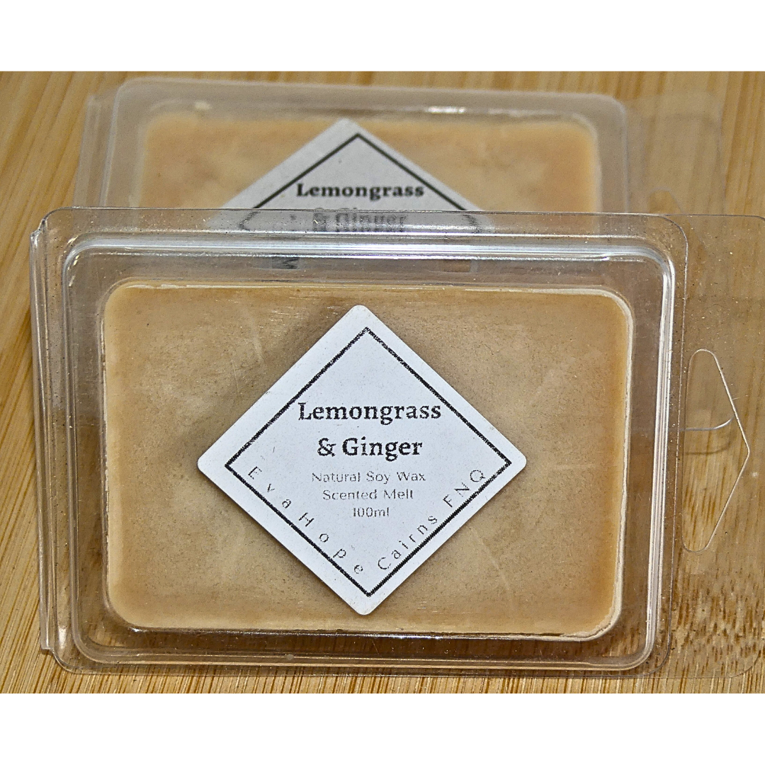 LEMONGRASS & GINGER - Soy Wax Melts