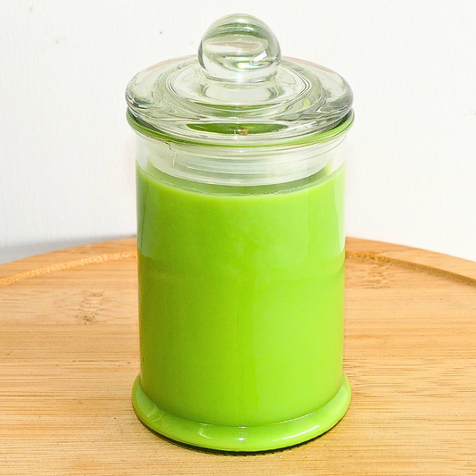 LIME BASIL & MANDARIN - Scented Soy Wax Candle. 150ml