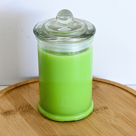 EXOTIC WOODS - 350ml Scented Soy Wax candle. @ 65 Hr slow burn