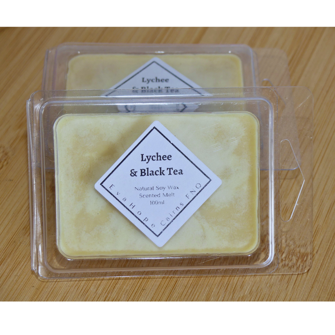 LYCHEE & BLACK TEA - Soy Wax Melts