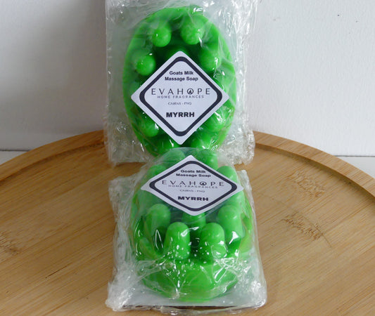 Goats Milk Massage Soap Bars (100gm) - Myrrh: Essential Oil