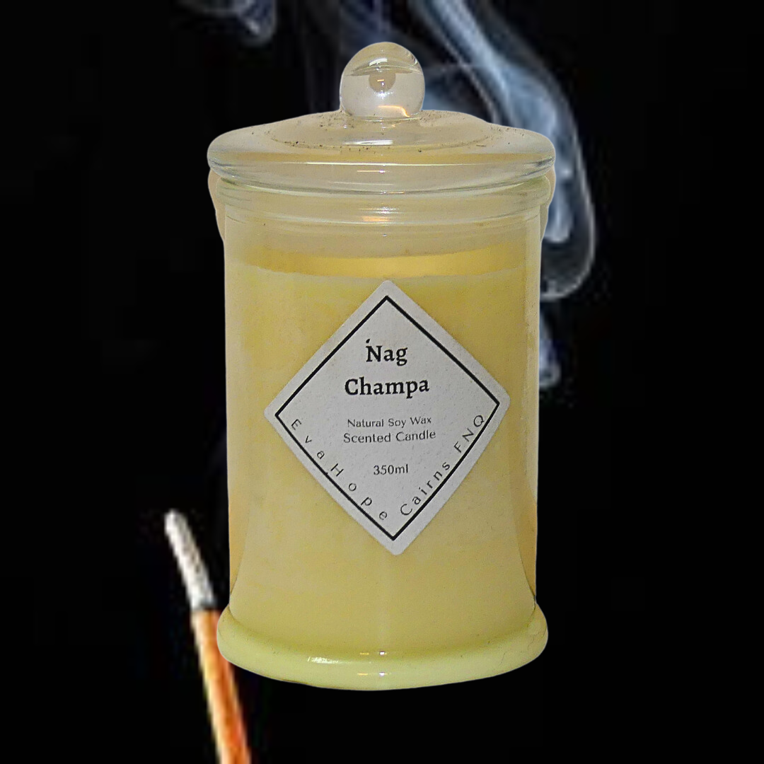 NAG CHAMPA - Scented Soy Wax Candle. 350ml
