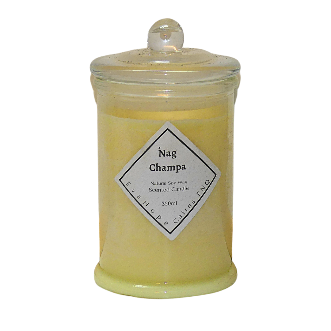 NAG CHAMPA - Scented Soy Wax Candle. 350ml
