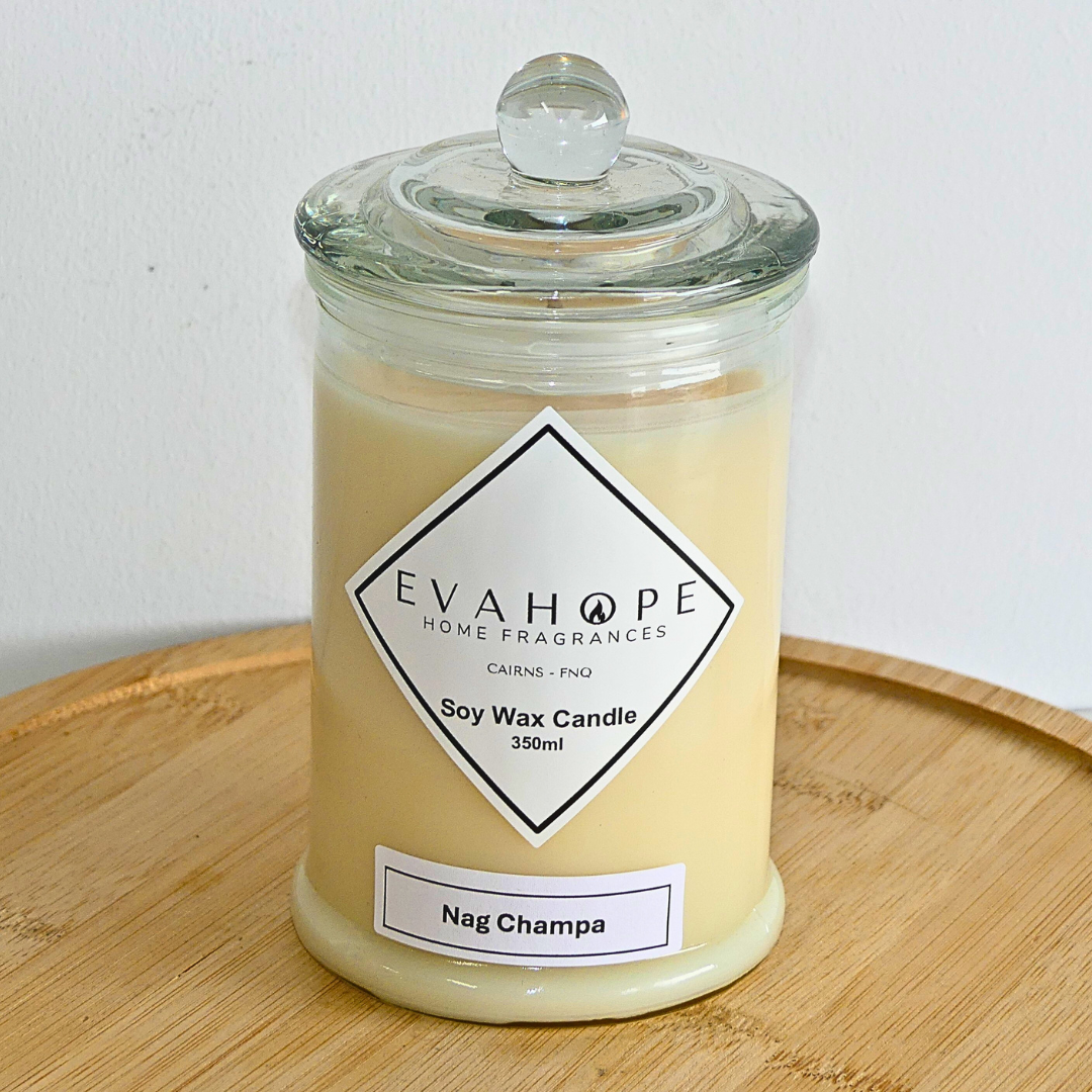 NAG CHAMPA - Scented Soy Wax Candle. 350ml