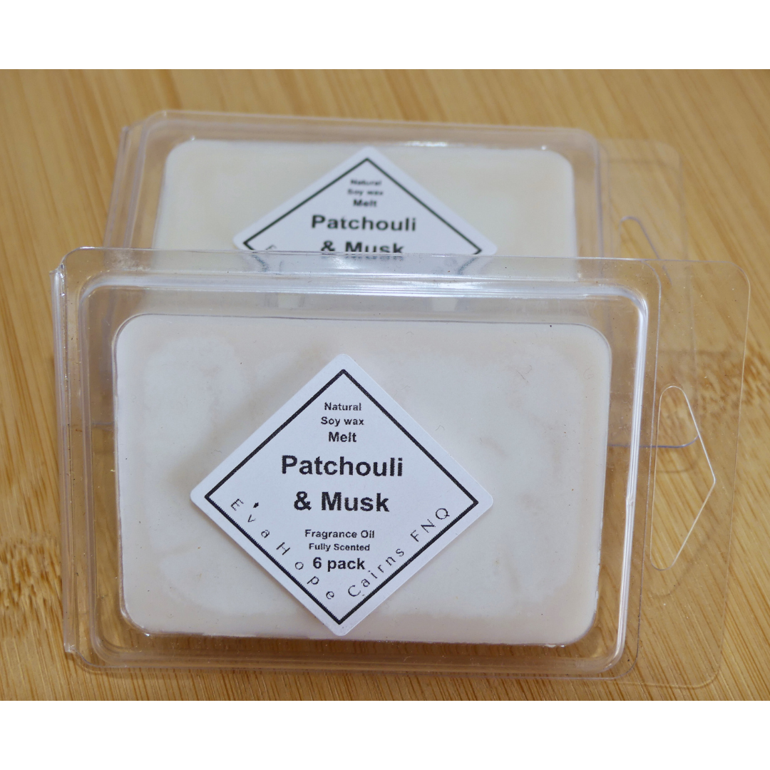 PATCHOULI & MUSK - Soy Wax Melts