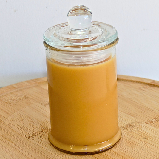 Sandalwood 150ml Fully Scented, Natural Soy Wax. @ 30 hr slow burn