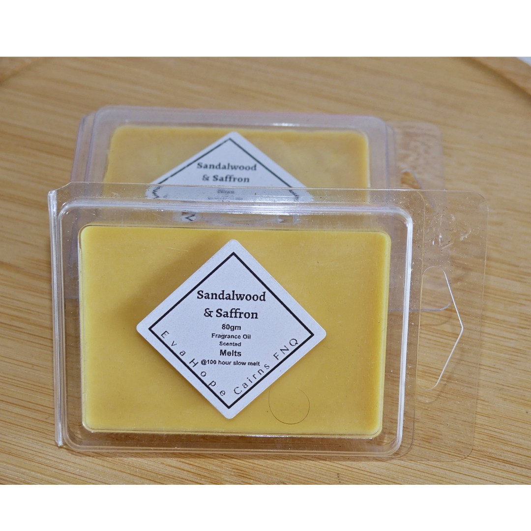 SANDALWOOD & SAFFRON - Soy Wax Melts