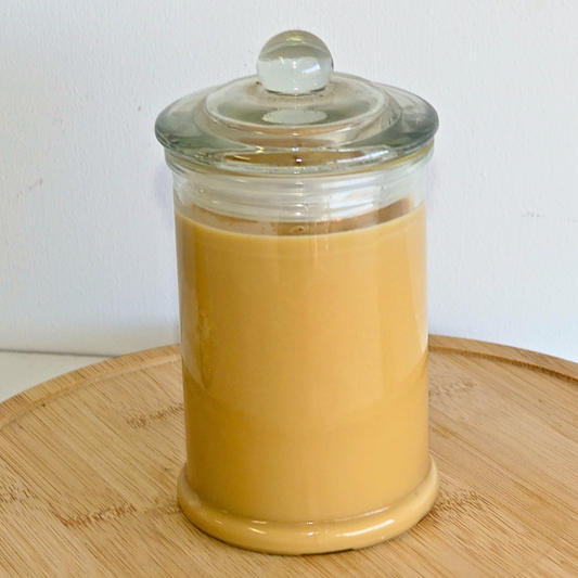 Sensual Amber 350ml Apothecary Jar.