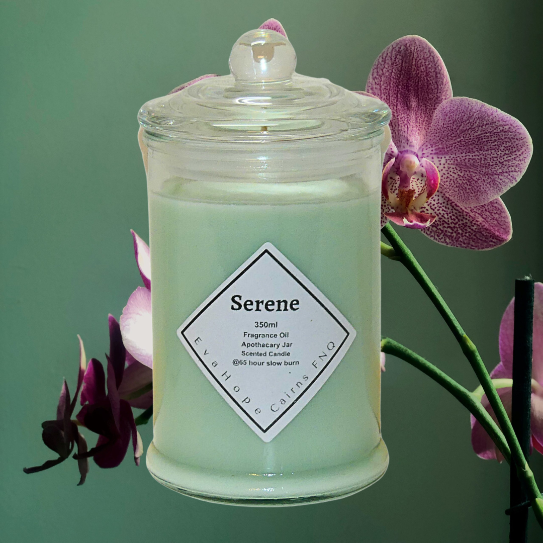 SERENE - Scented Soy Wax Candle. 350ml.
