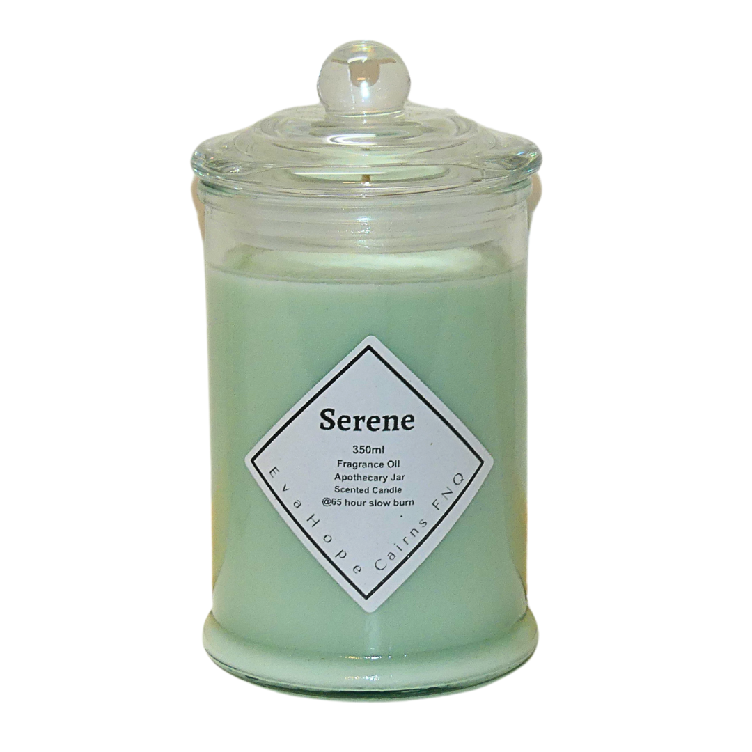 SERENE - Scented Soy Wax Candle. 350ml.