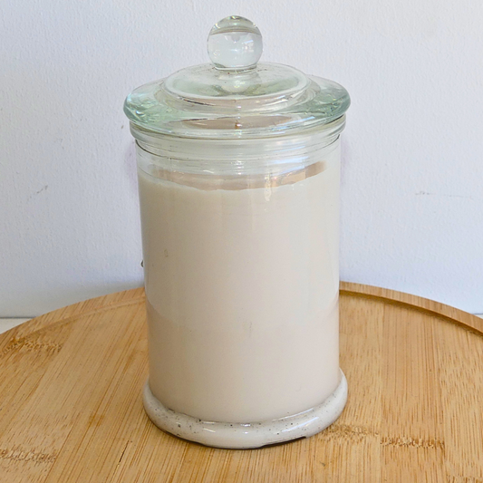 Sun Washed Linen - Fully Scented Natural Soy Wax. 350ml. @65hr Slow Burn