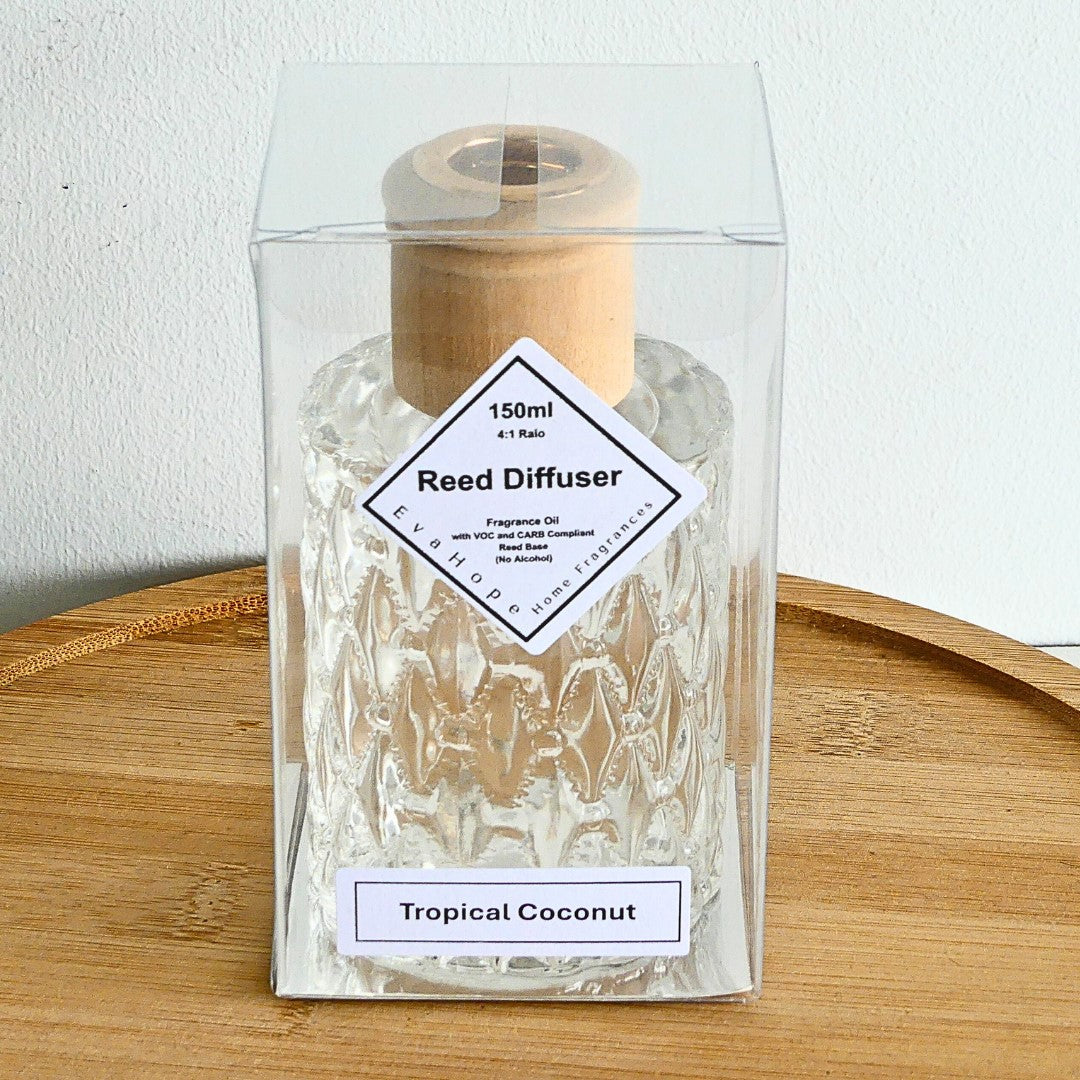 TROPICAL COCONUT - 150ml Reed Diffuser