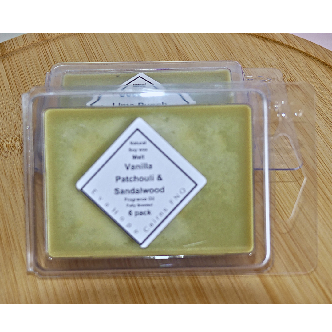 VANILLA PATCHOULI & SANDALWOOD - Soy Wax Melts