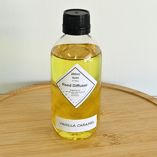VANILLA CARAMEL - 200ml Reed Diffuser Refill Kit