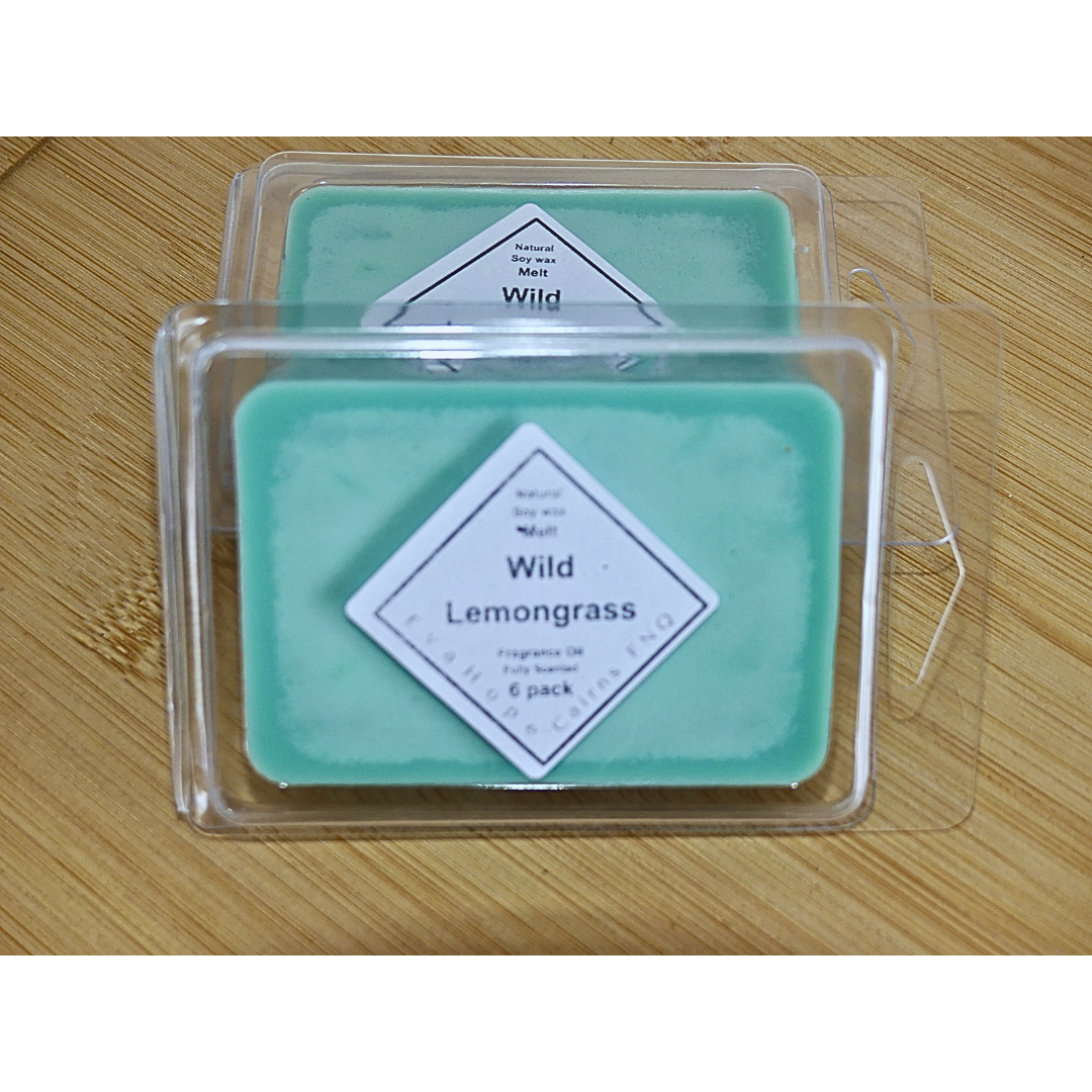 WILD LEMONGRASS - Soy Wax Melts