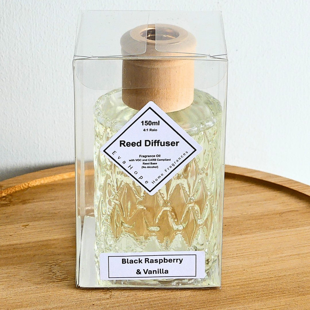 BLACK RASPBERRY & VANILLA -  150ml Reed Diffuser