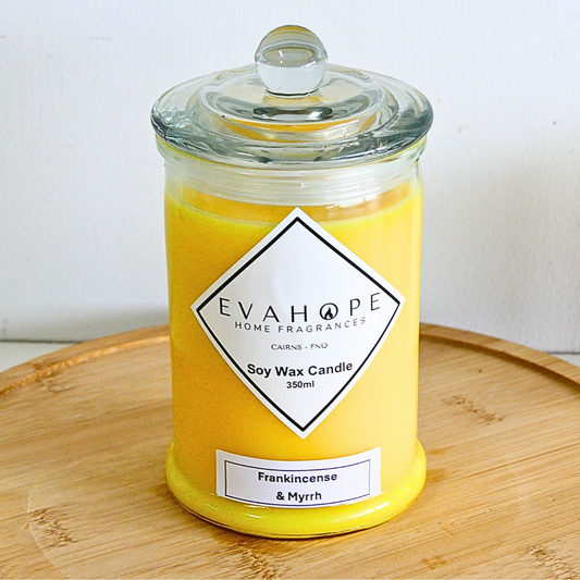 FRANKINCENSE & MYRRH - 350ml Scented Candle