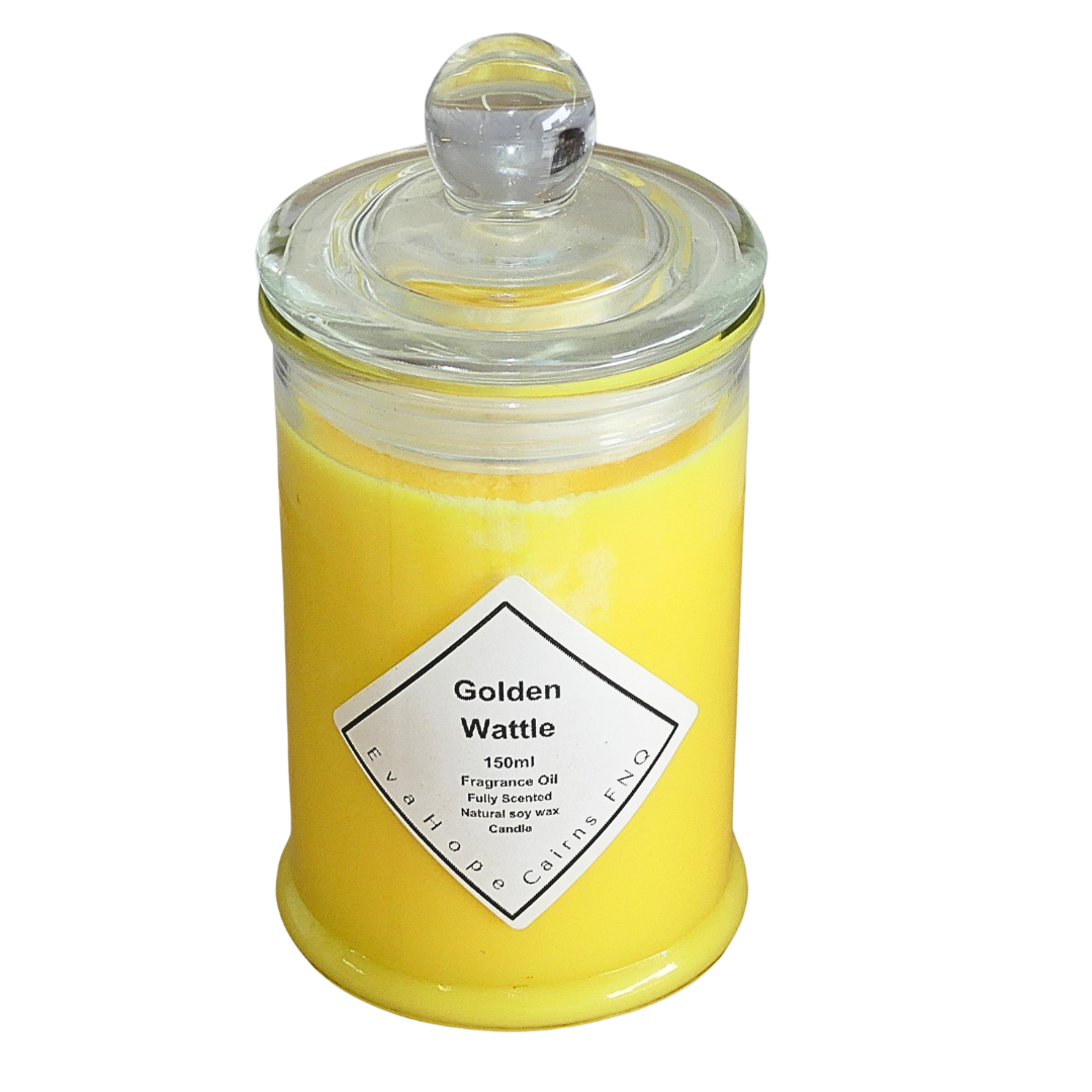 GOLDEN WATTYL - Scented Soy Wax Candle. 150ml. @30hr Slow Burn
