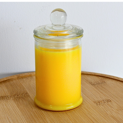 Jasmine 150ml Apothecary Jar Candle. @ 30 hr slow burn