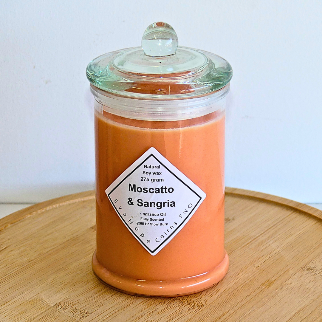 MOSCATO SANGRIA -  Scented Soy Wax Candle. 350ml