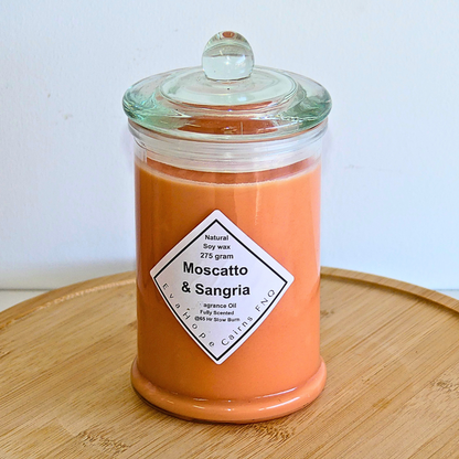 MOSCATO SANGRIA -  Scented Soy Wax Candle. 350ml