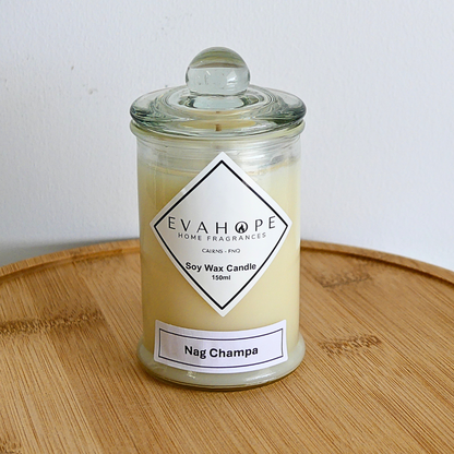NAG CHAMPA - Scented Soy Wax Candle.150ml