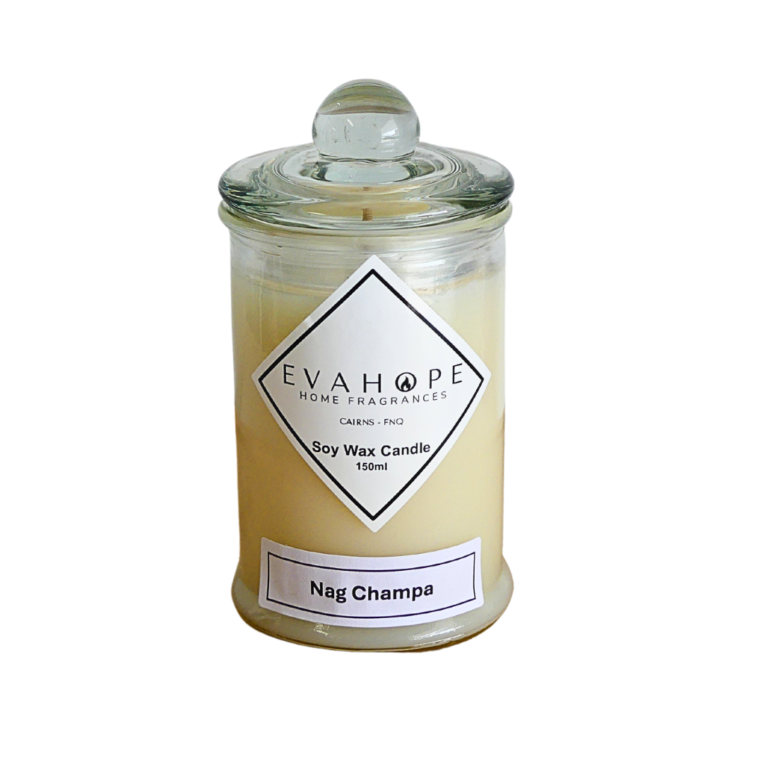 NAG CHAMPA - Scented Soy Wax Candle.150ml