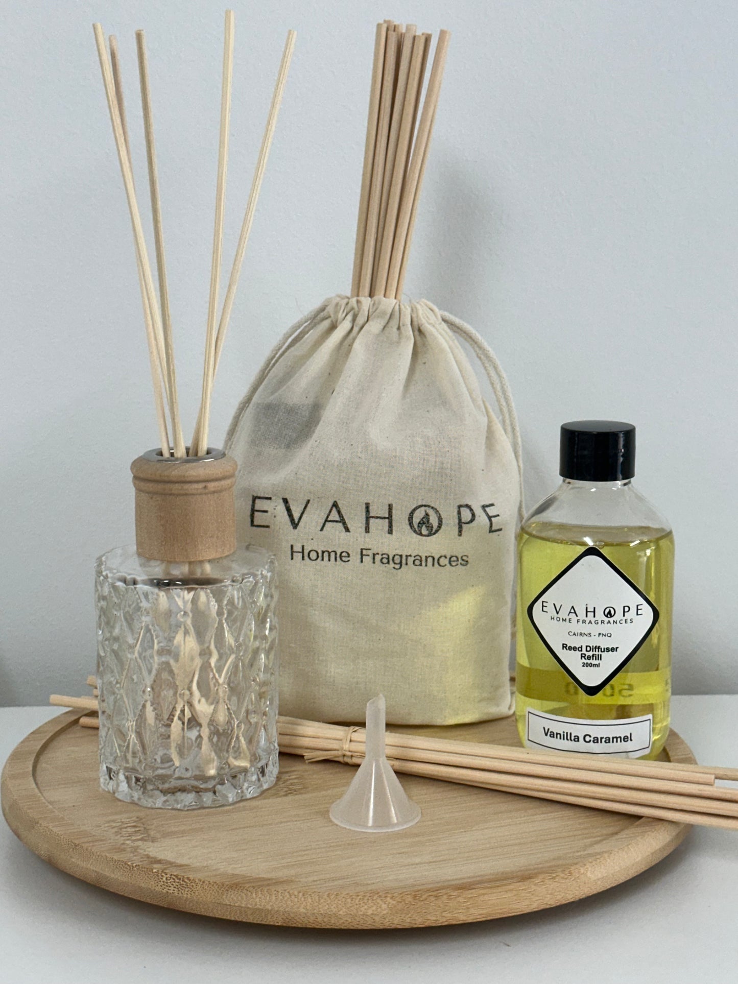 VANILLA CARAMEL - 200ml Reed Diffuser Refill Kit