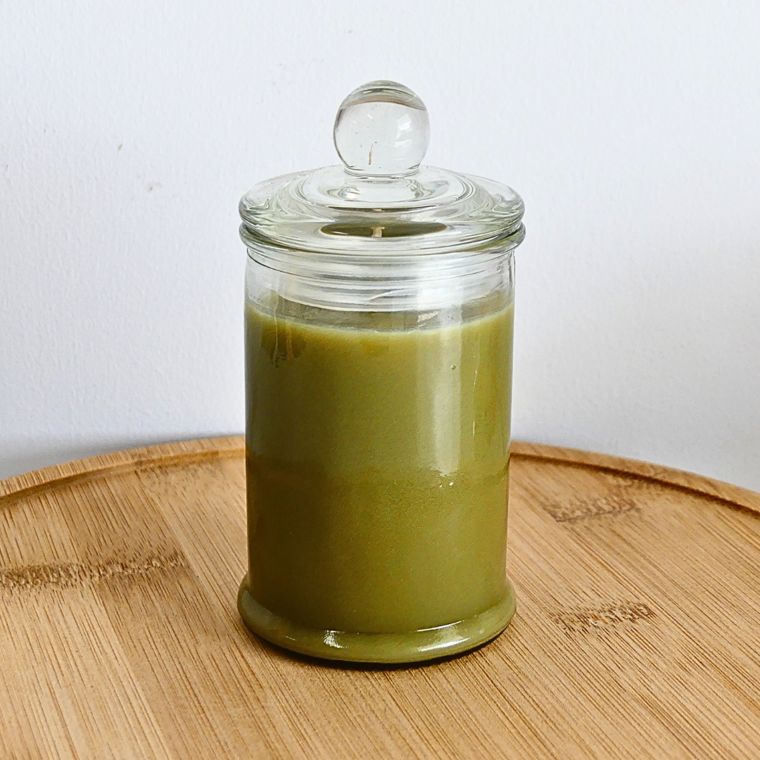 Vanilla Patchouli & Sandalwood 150ml Fully Scented, Natural Soy Wax. @ 30 hr slow burn