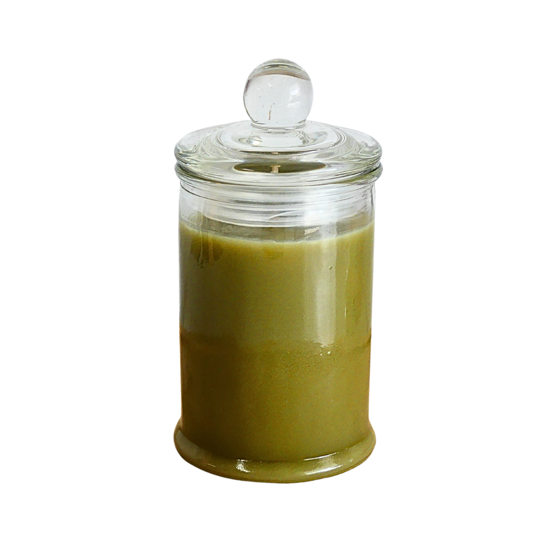 Vanilla Patchouli & Sandalwood 150ml Fully Scented, Natural Soy Wax. @ 30 hr slow burn