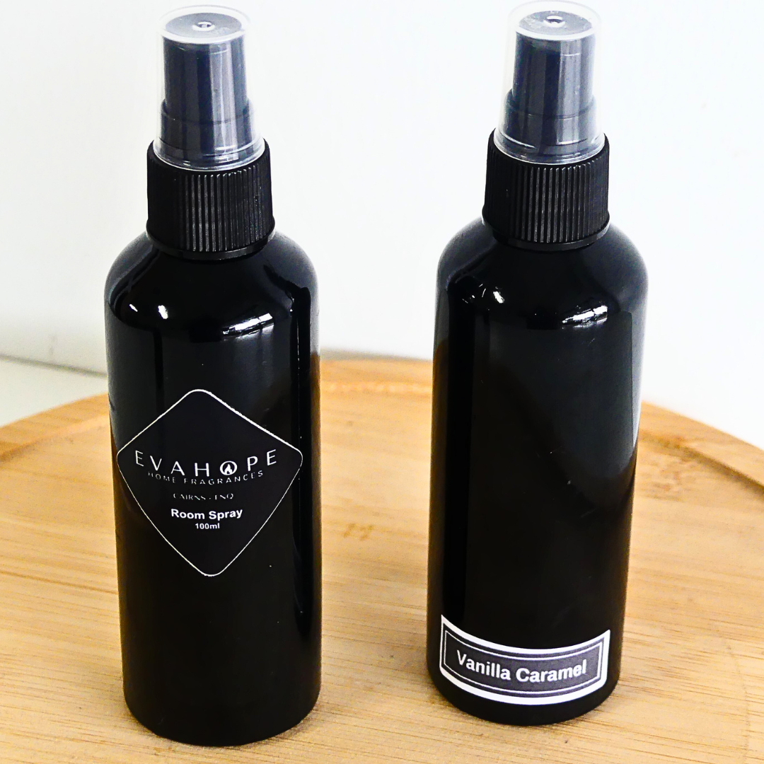 VANILLA CARAMEL : 100ml.Pump Room Spray -  Non Aerosol